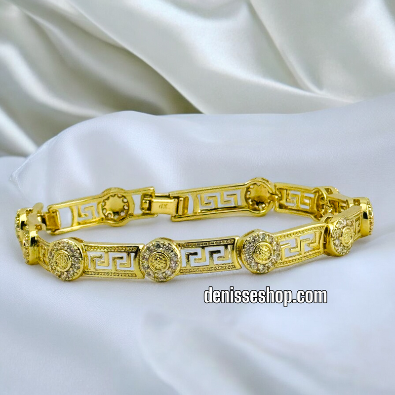 14K FASHION GOLD BRACELET BR448