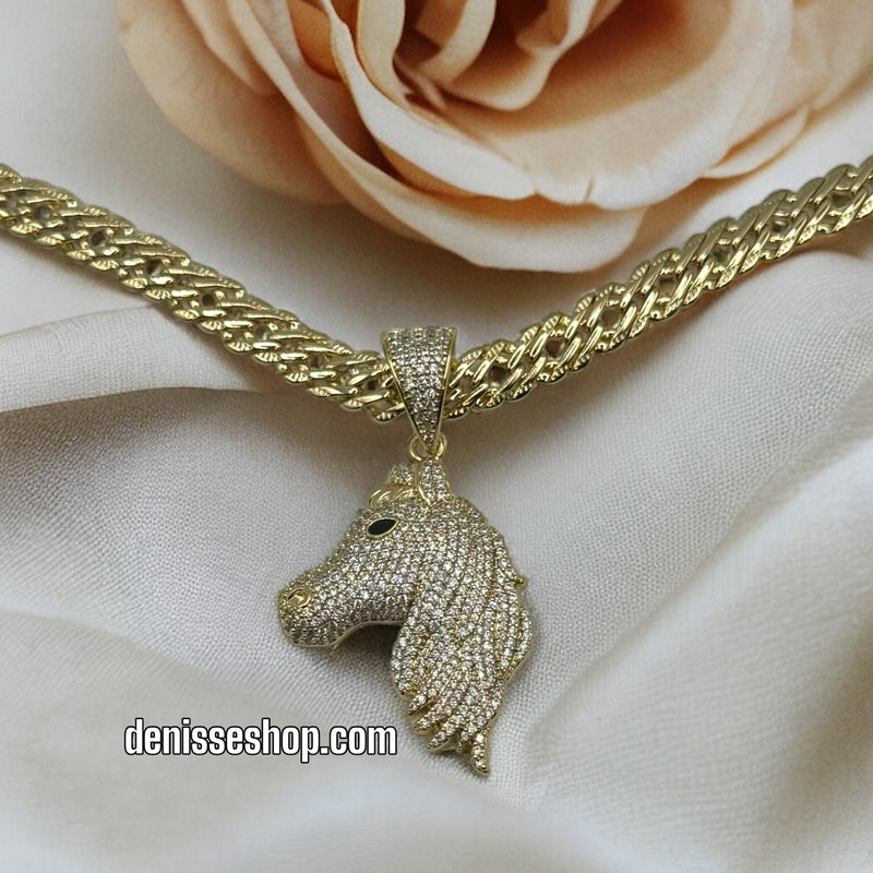 14K HORSE PENDANT P200 (CHAIN NOT INCLUDED)