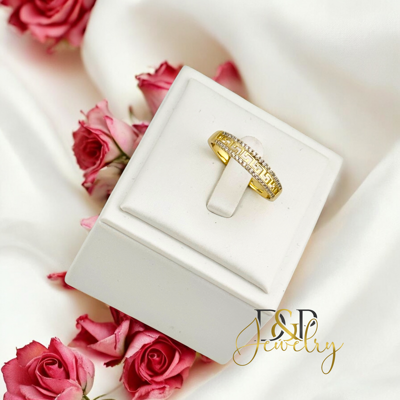 14K DESIGN BAND RING RG379