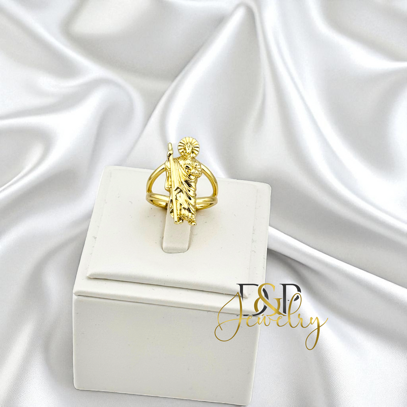 14K SAINT JUDE RING RG416