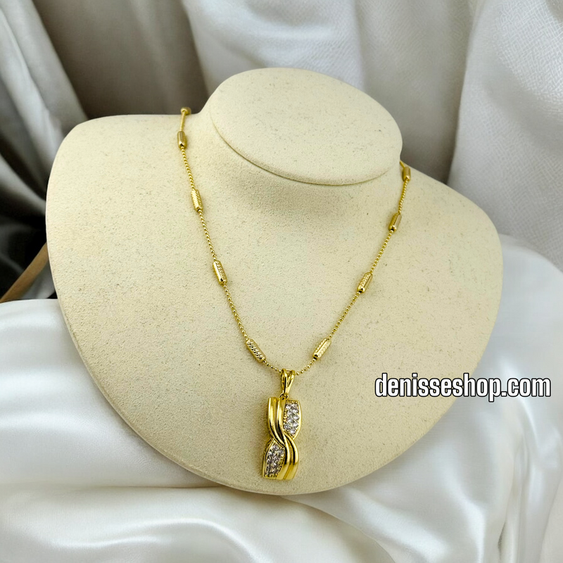 14K WOMEN/ FASHION STILE NECKLACE N145