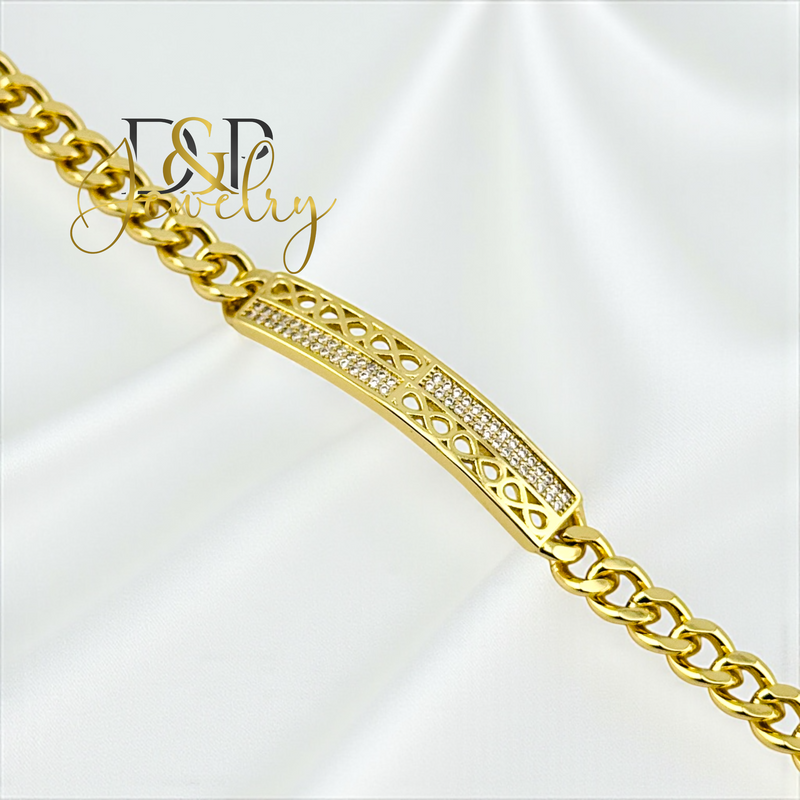 14 DESIGN PLAQUE BRACELET BR831