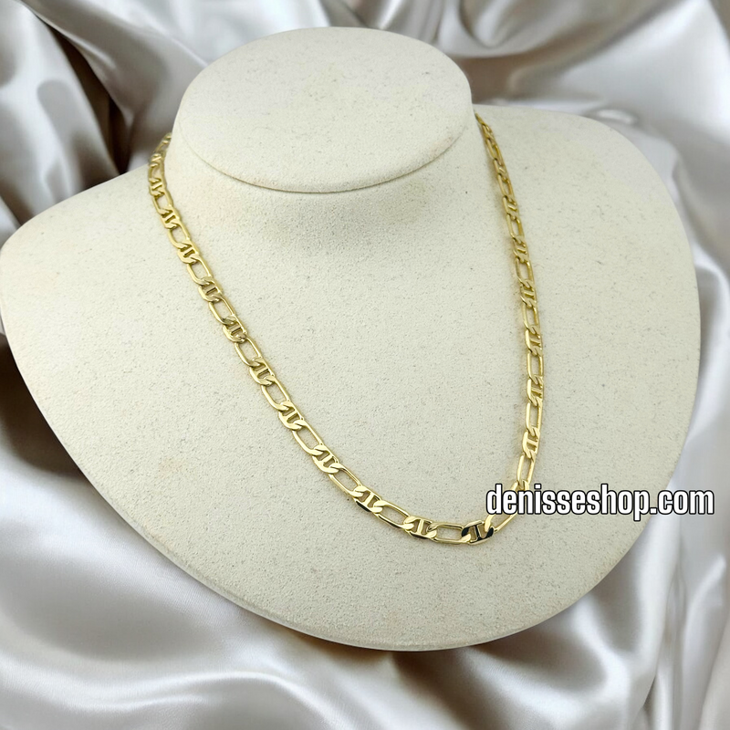 14K WOMEN/MEDIUM LINK CHAIN NECKLACE CH034