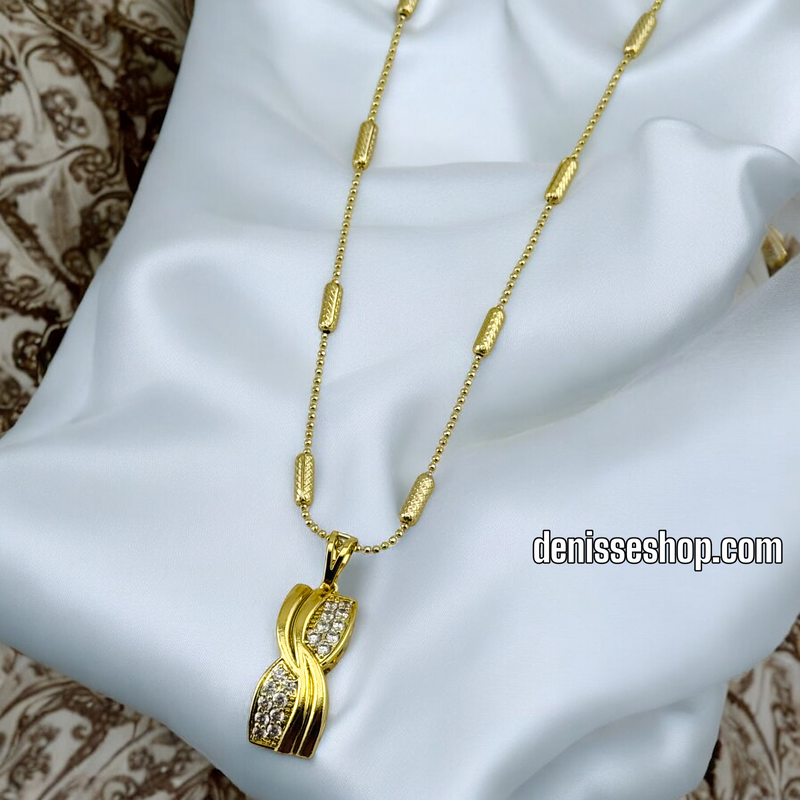 14K WOMEN/ FASHION STILE NECKLACE N145