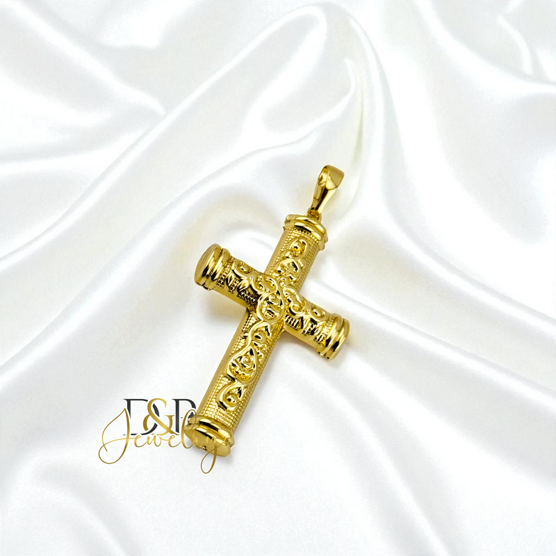 14K CROSS PENDANT P939