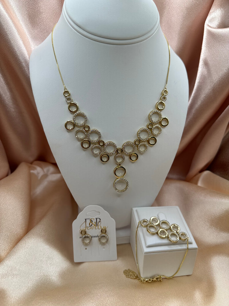 14K FASHION NECKLACE SET C1151