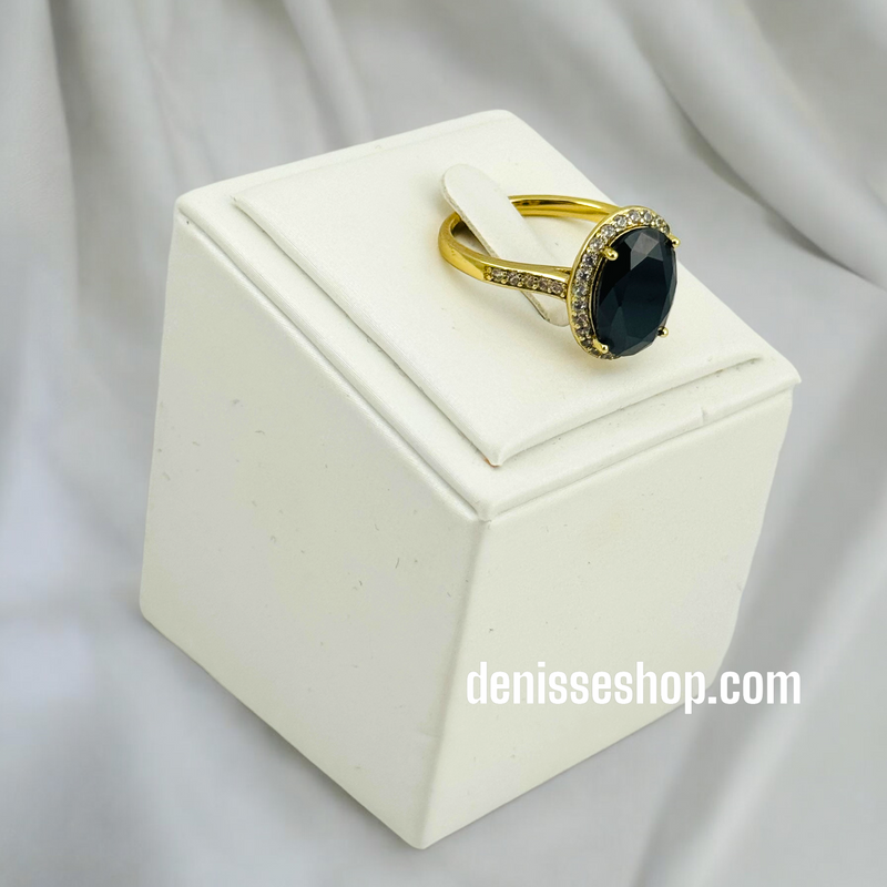 14K BLACK RING RG200