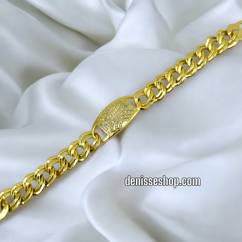 14K FASHION GOLD BRACELET BR440