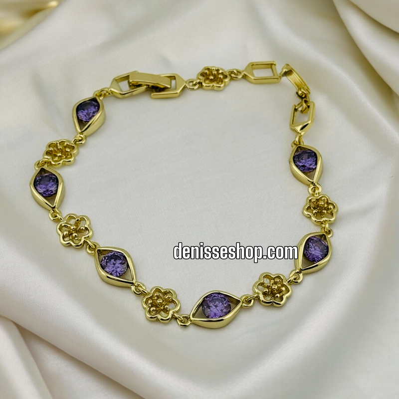 14K PURPLE BRACELET BR362