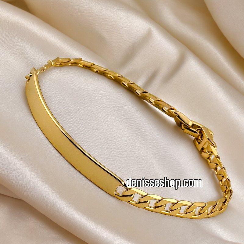 18K CUBAN BRACELET BR426