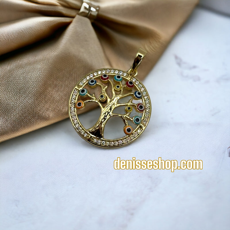 14K Tree of Life Pendant P162