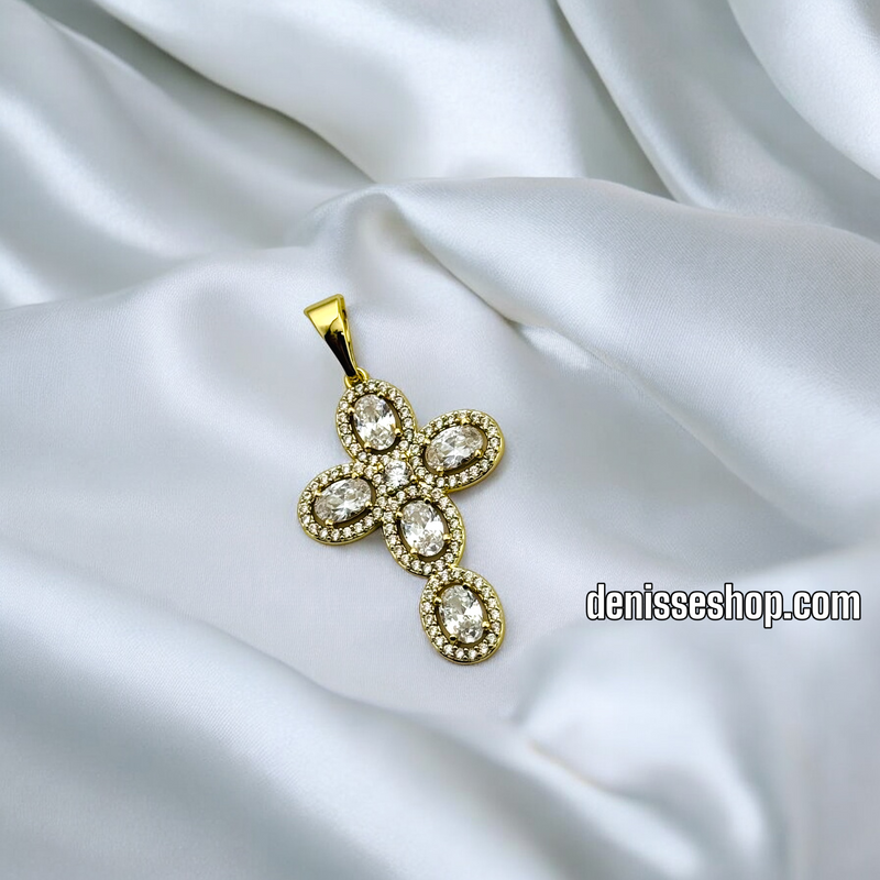 14K FASHION  CROSS PENDANT P469