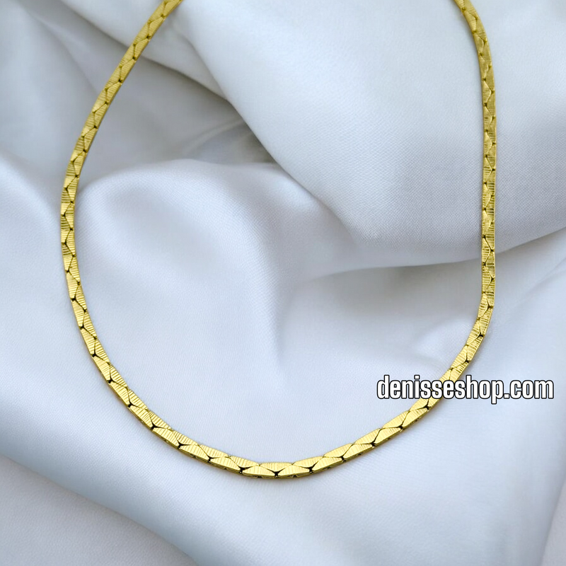 14K WOMAN GOLD FASHION NECKLACE N185