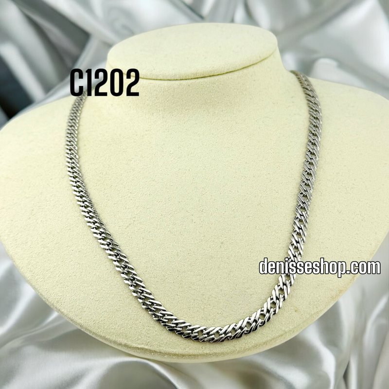 FASHION SILVER CHAIN 5MM C1202