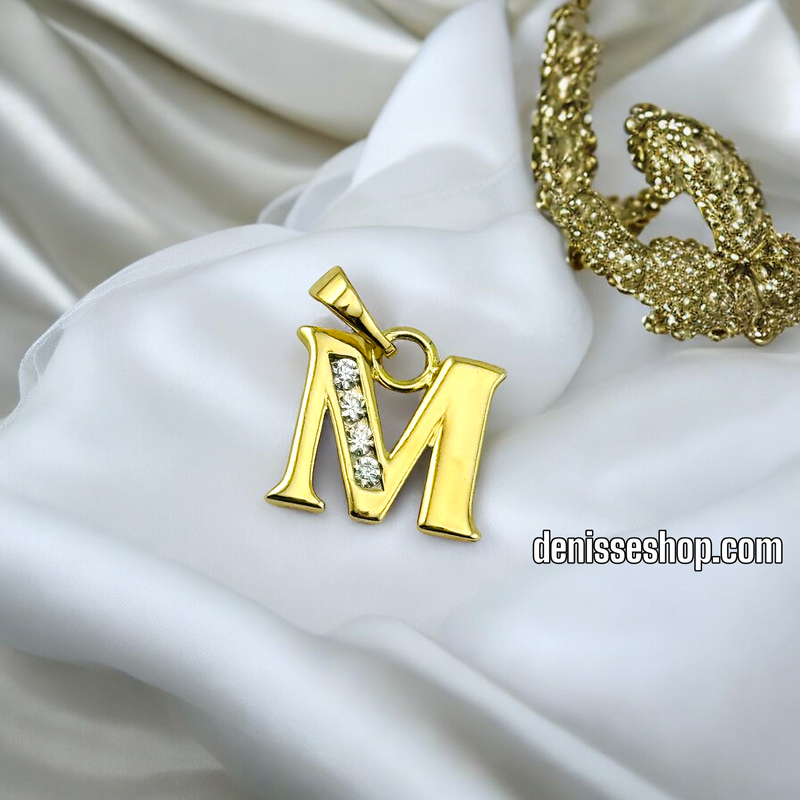 14K FASHION LETTERS PENDANT P505