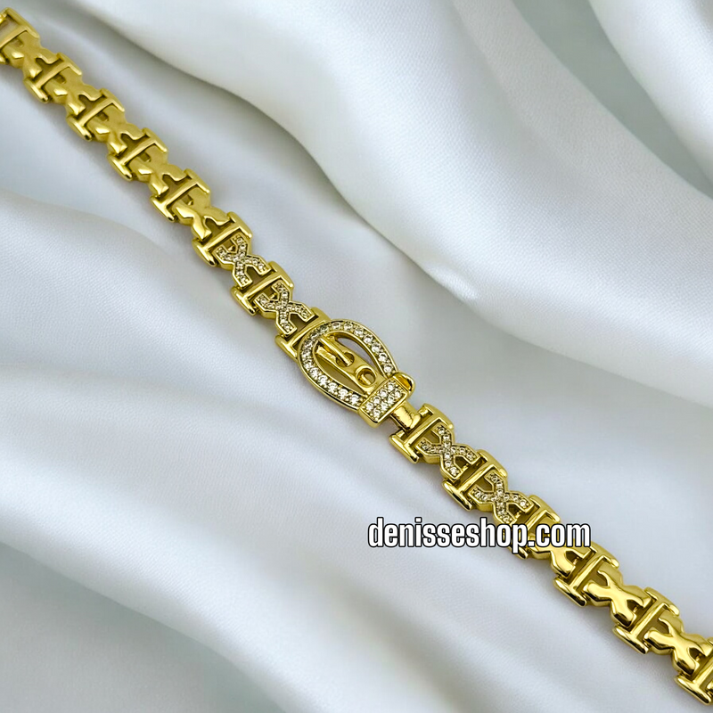 14K FASHION GOLD BRACELET BR449