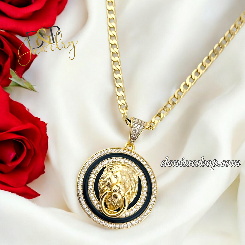 14K LION PENDANT P665