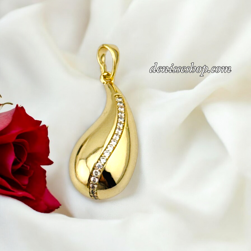 14K WOMEN DROP PENDANT P689