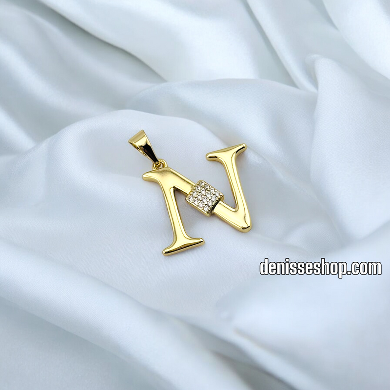 14K FASHION LARGE LETTER PENDANT P645