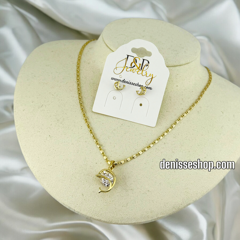 14K GIRL NECKLACE SET N79