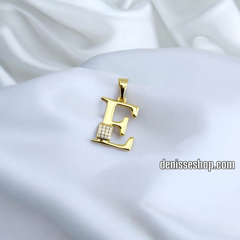 14K FASHION LARGE LETTER PENDANT P645