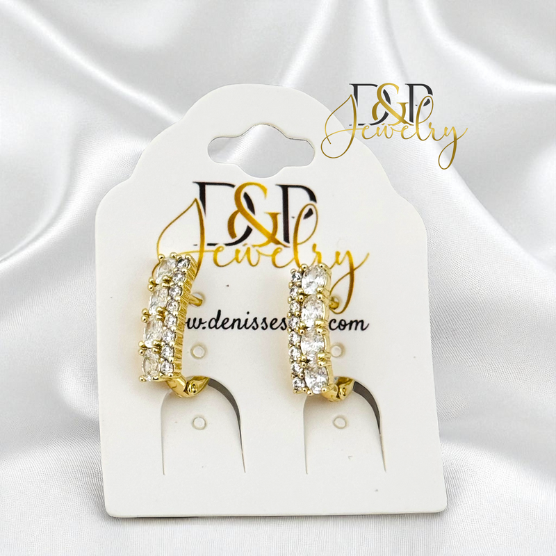 14K FASHION EARRING E908