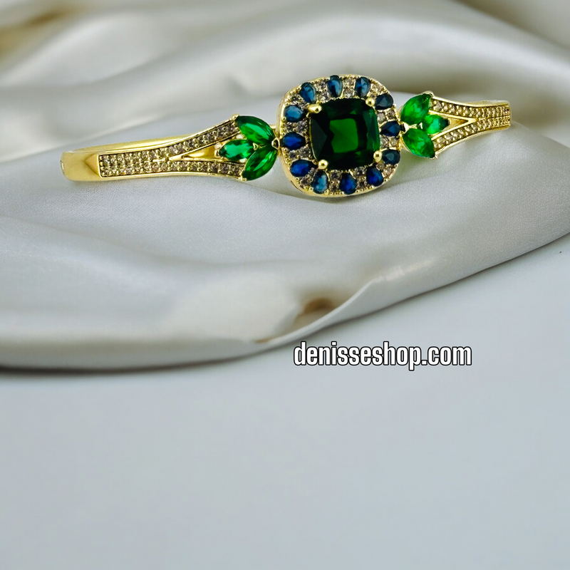 14K GREEN FASHION BRACELET BR397