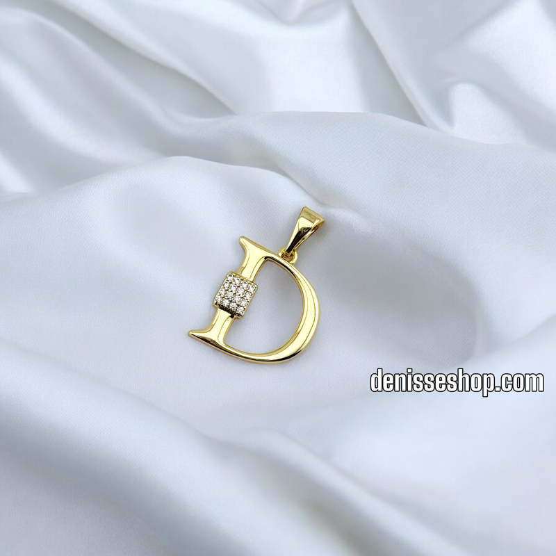 14K FASHION LARGE LETTER PENDANT P645