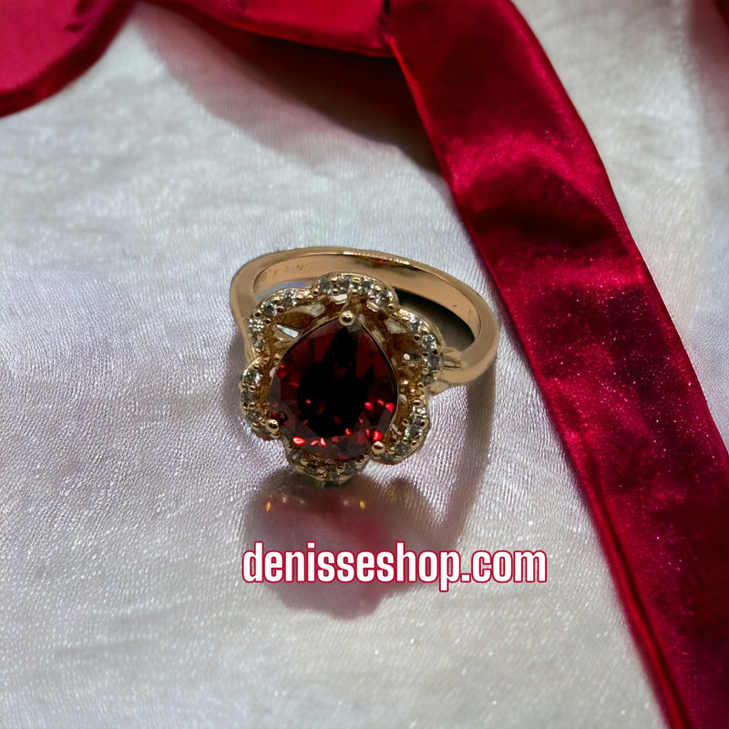 14k Red Ring RG68