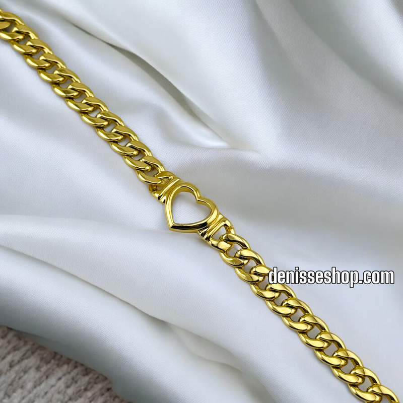 14K /WOMAN HEART BRACELET BR555