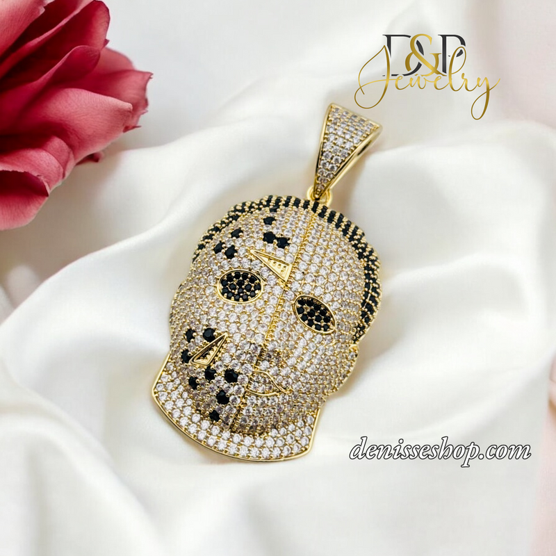 14K MASK PENDANT P703