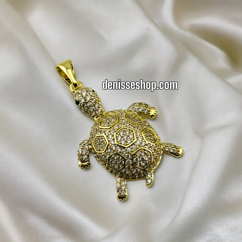 14K TURTLE PENDANT P372