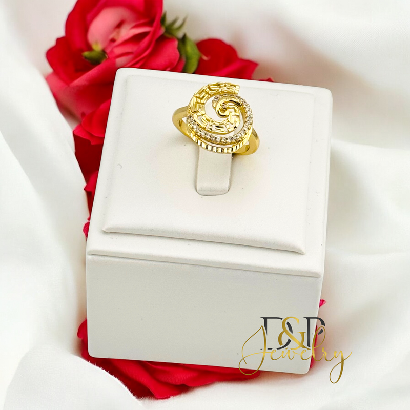 14K FASHION DESIGN RING RG366