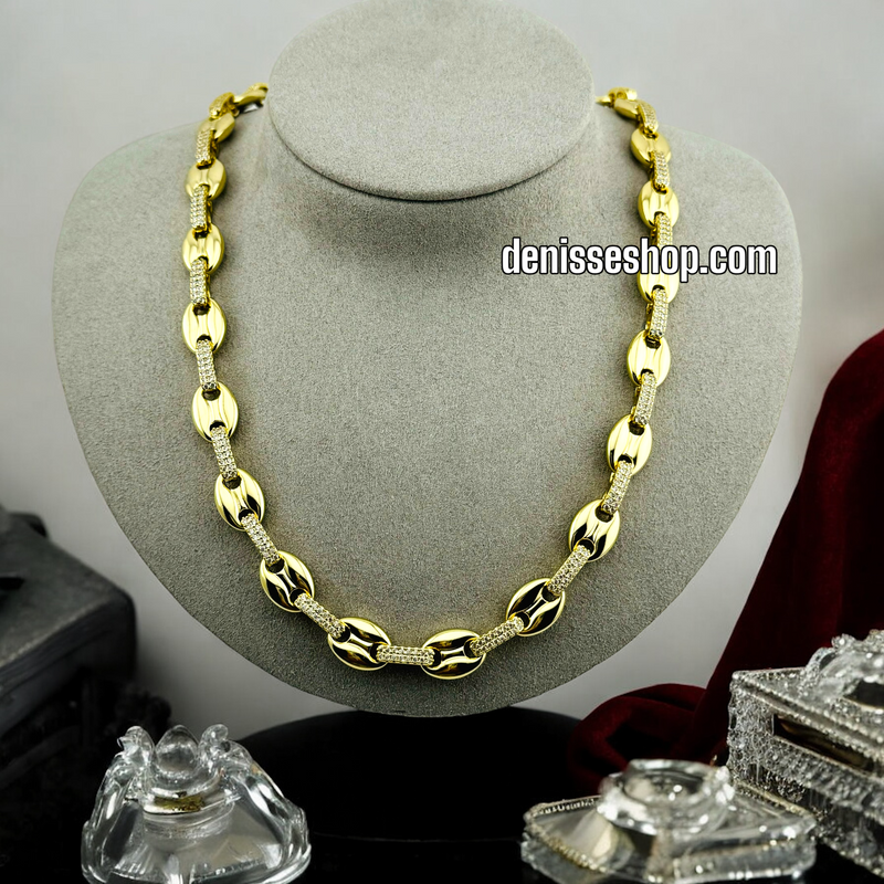 14K GCC FASHION NECKLACE SET N11