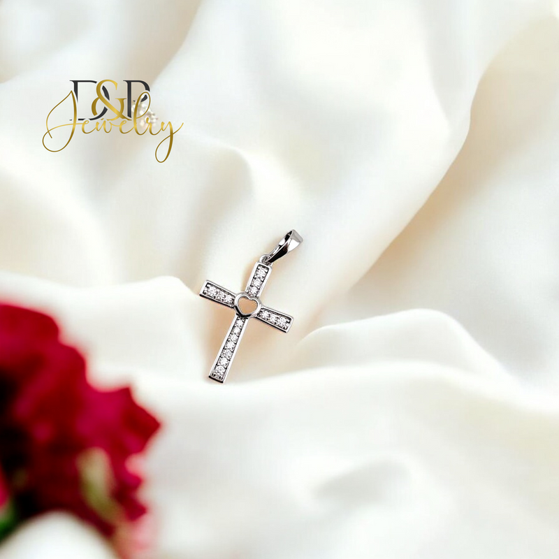 SILVER CROSS PENDANT P807
