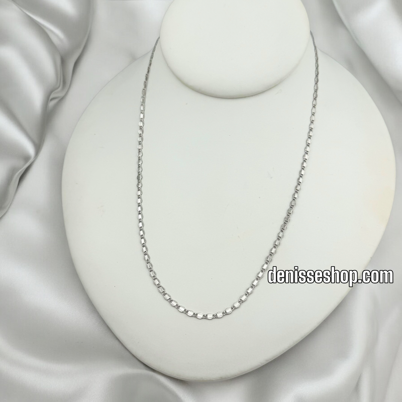 14K SILVER MIRROR GRAB DESIGN CHAIN CH054 (57)