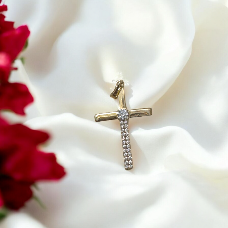 14K / WOMEN / CROSS PENDANT P720