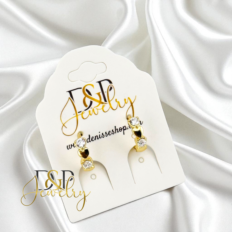 14K GOLD SMALL HOOP EARRING HP746