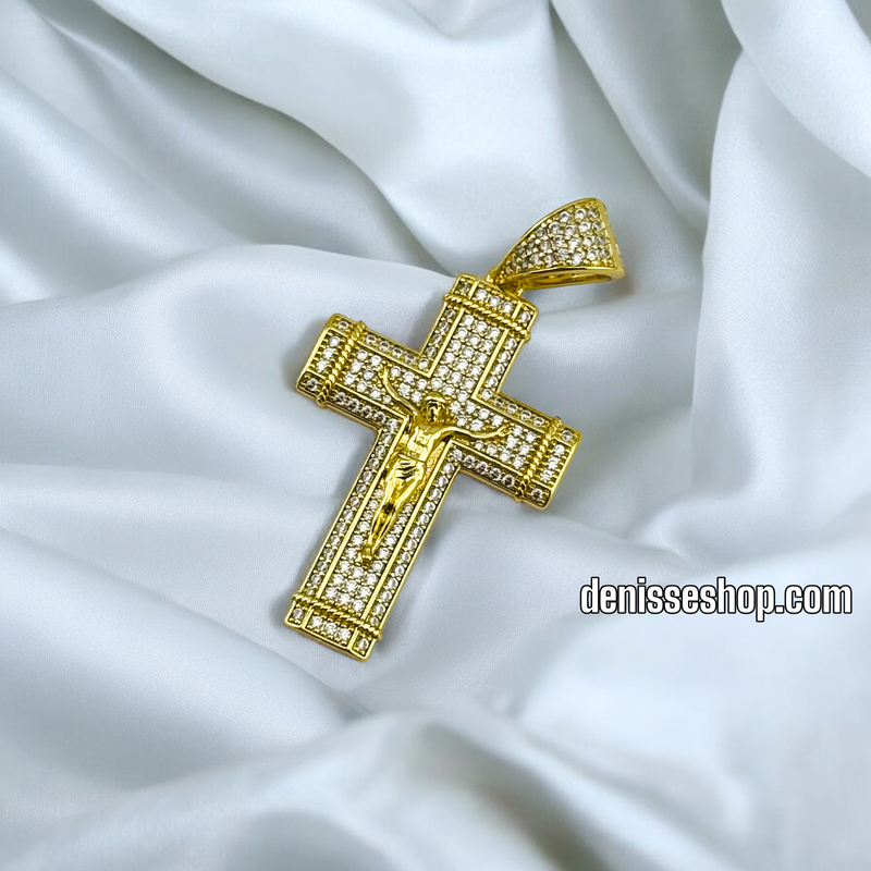 14K / WOMAN CROSS PENDANT P599