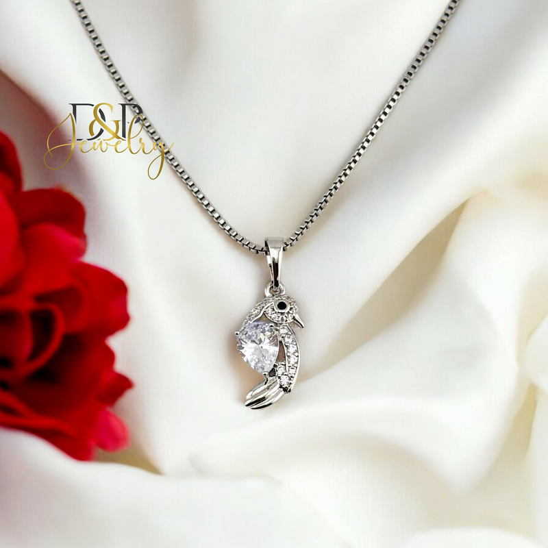 SILVER BIRD PENDANT P800