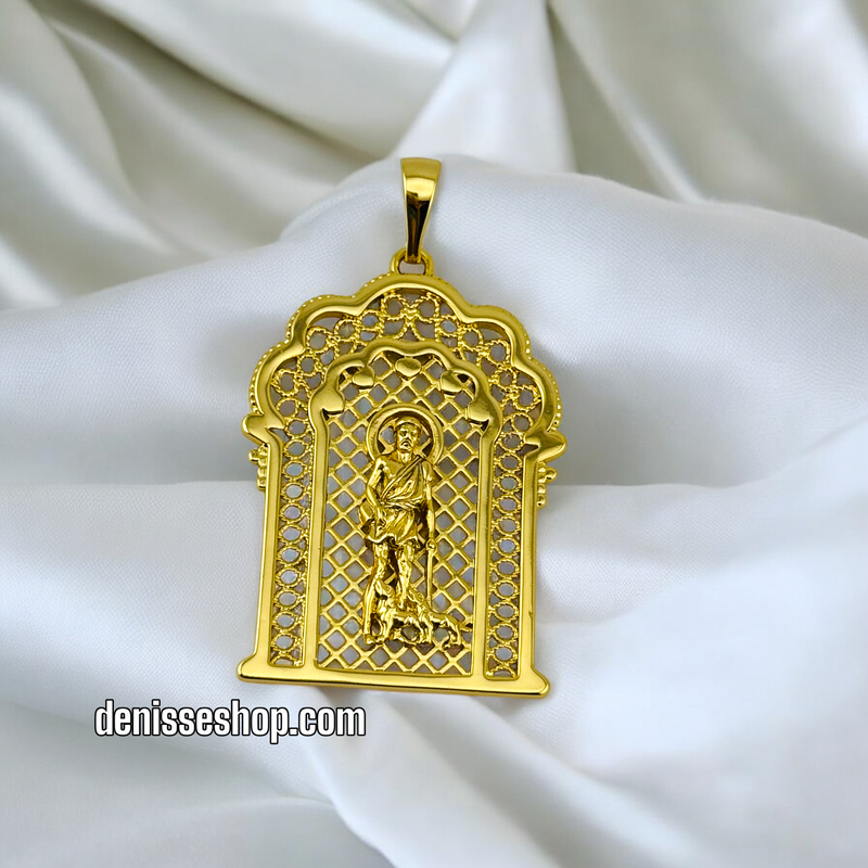 14K SAINT LAZARO MEN PENDANT P521