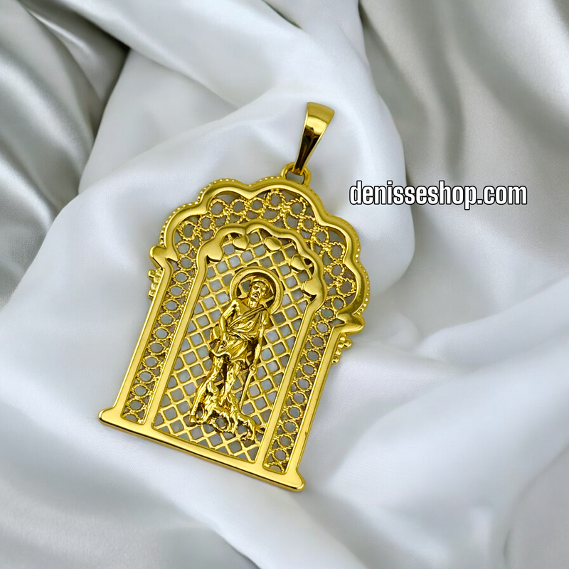 14K SAINT LAZARO MEN PENDANT P521