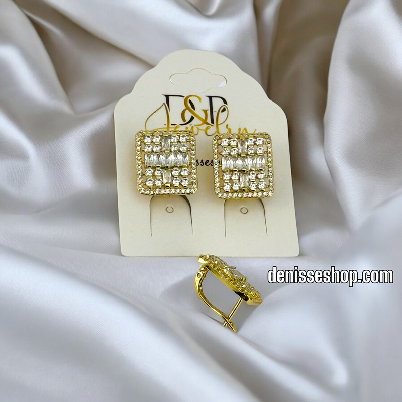 14K LUXURY EARRING E702