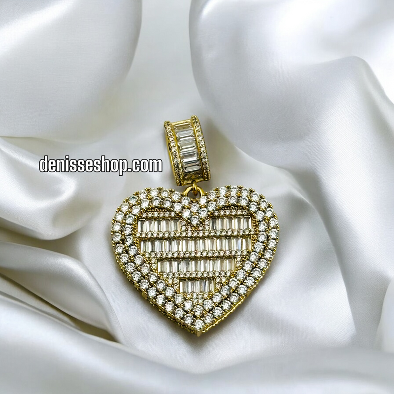 14K HEART NECKLACE 20&