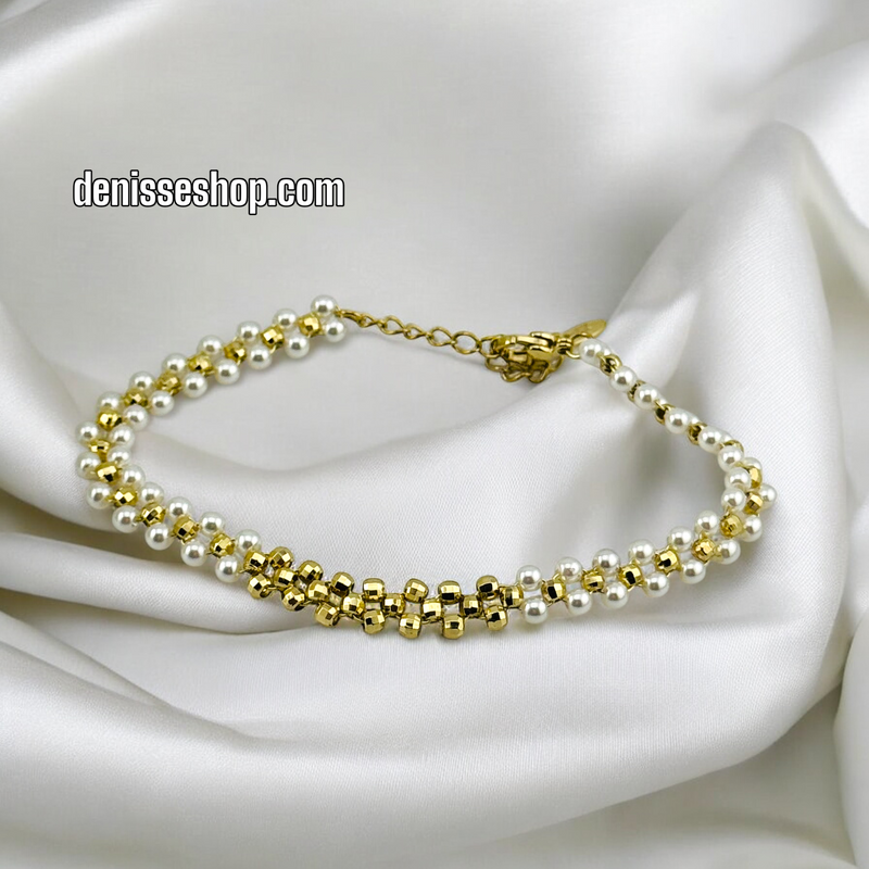 14K /WOMAN TINI PEARL BRACELET BR577