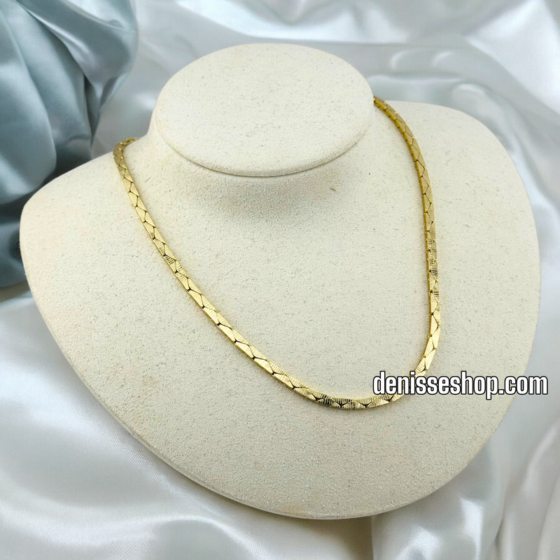 14K WOMAN GOLD FASHION NECKLACE N185