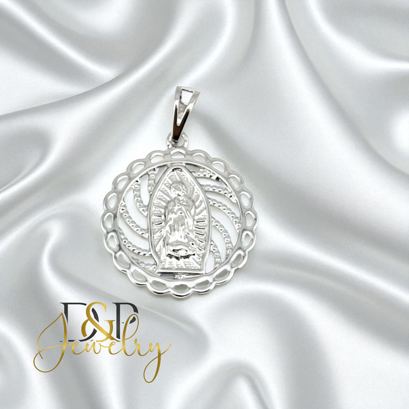 14K SILVER/VIRGEN PENDANT P912