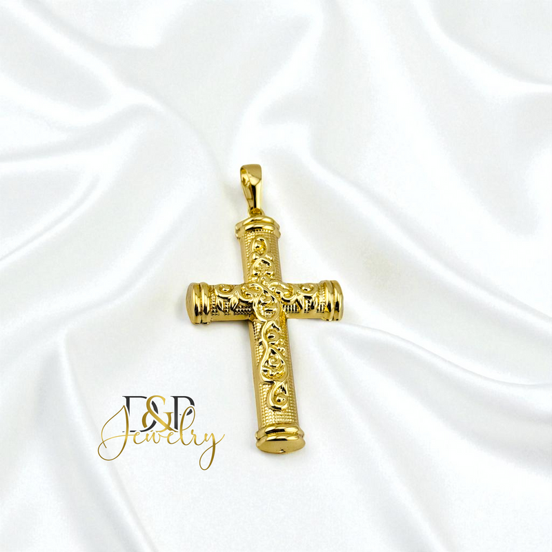 14K CROSS PENDANT P939