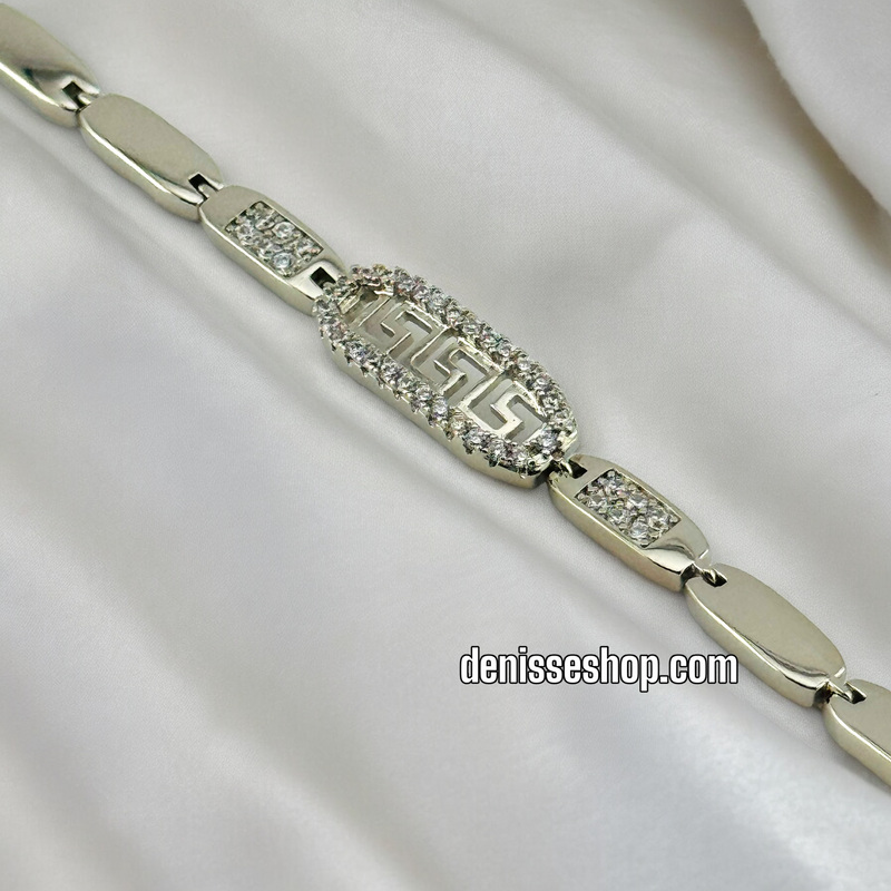 SILVER DESIGN BRACELET BR411