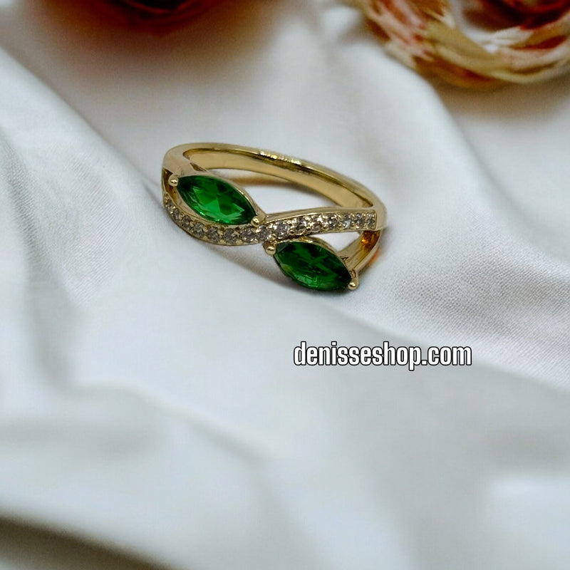 14K GREEN RING RG122